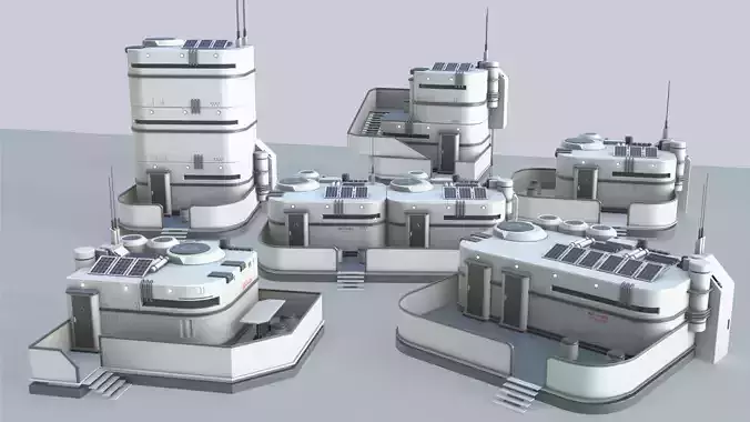 Scifi house collection  Scifi house collection