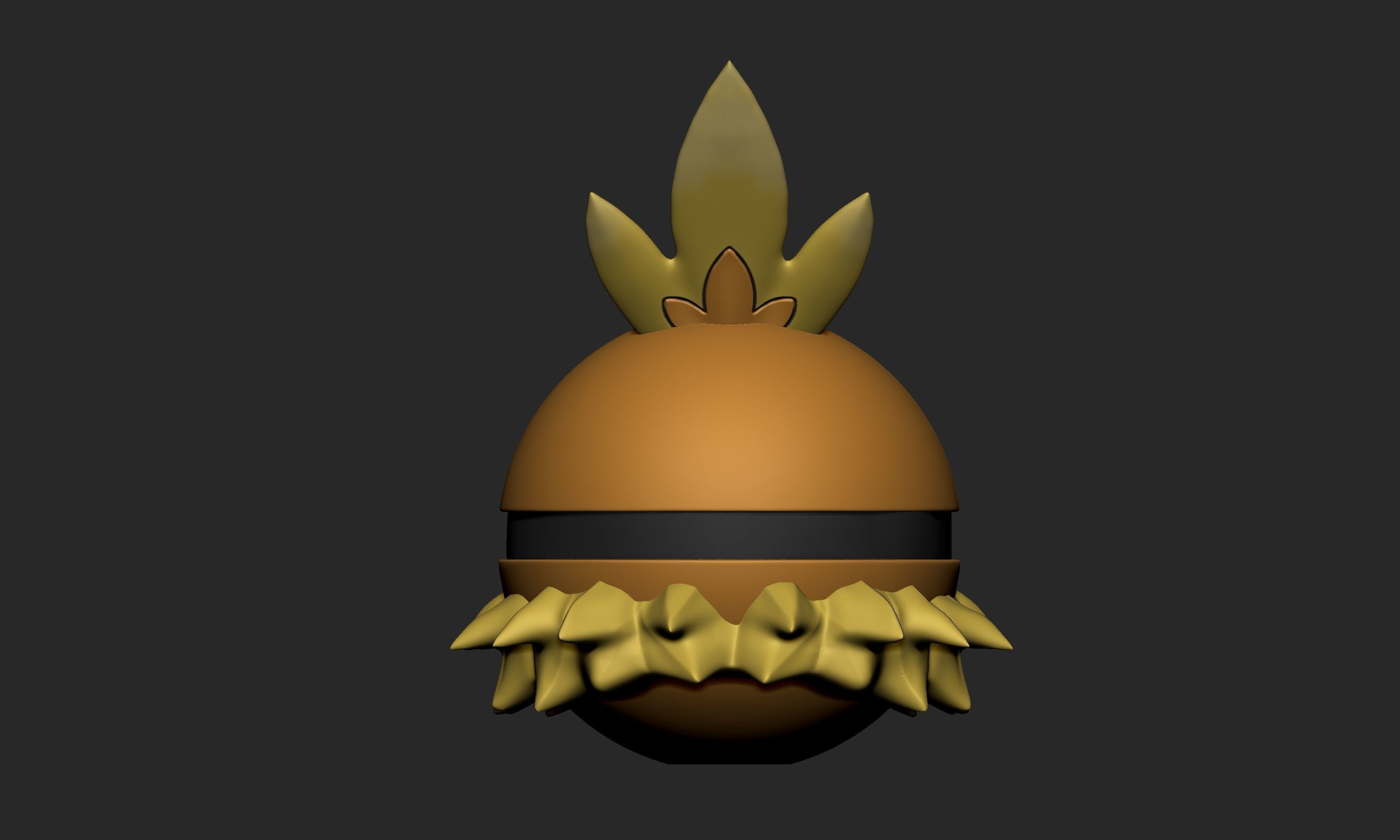 Pokemon Torchic Pokeball 3D print model_5