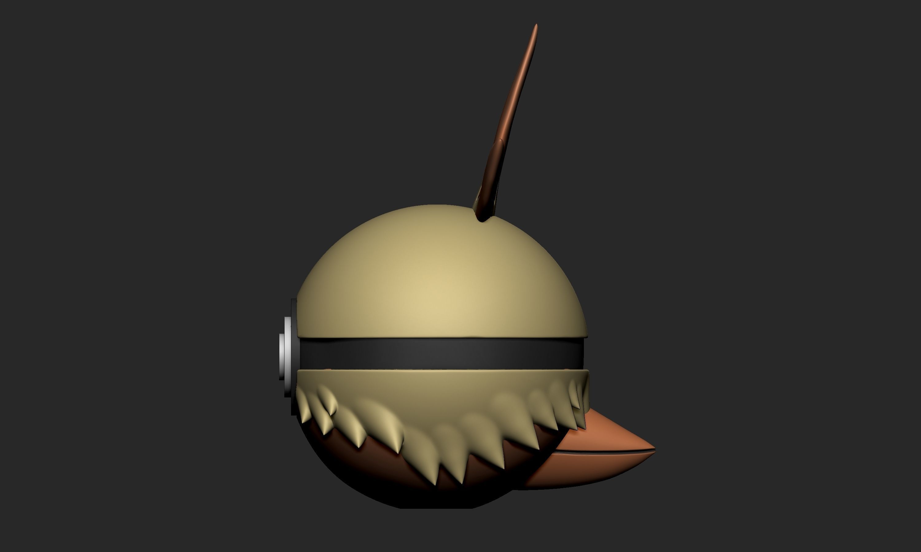 Pokemon Combusken Pokeball  3D print model_4