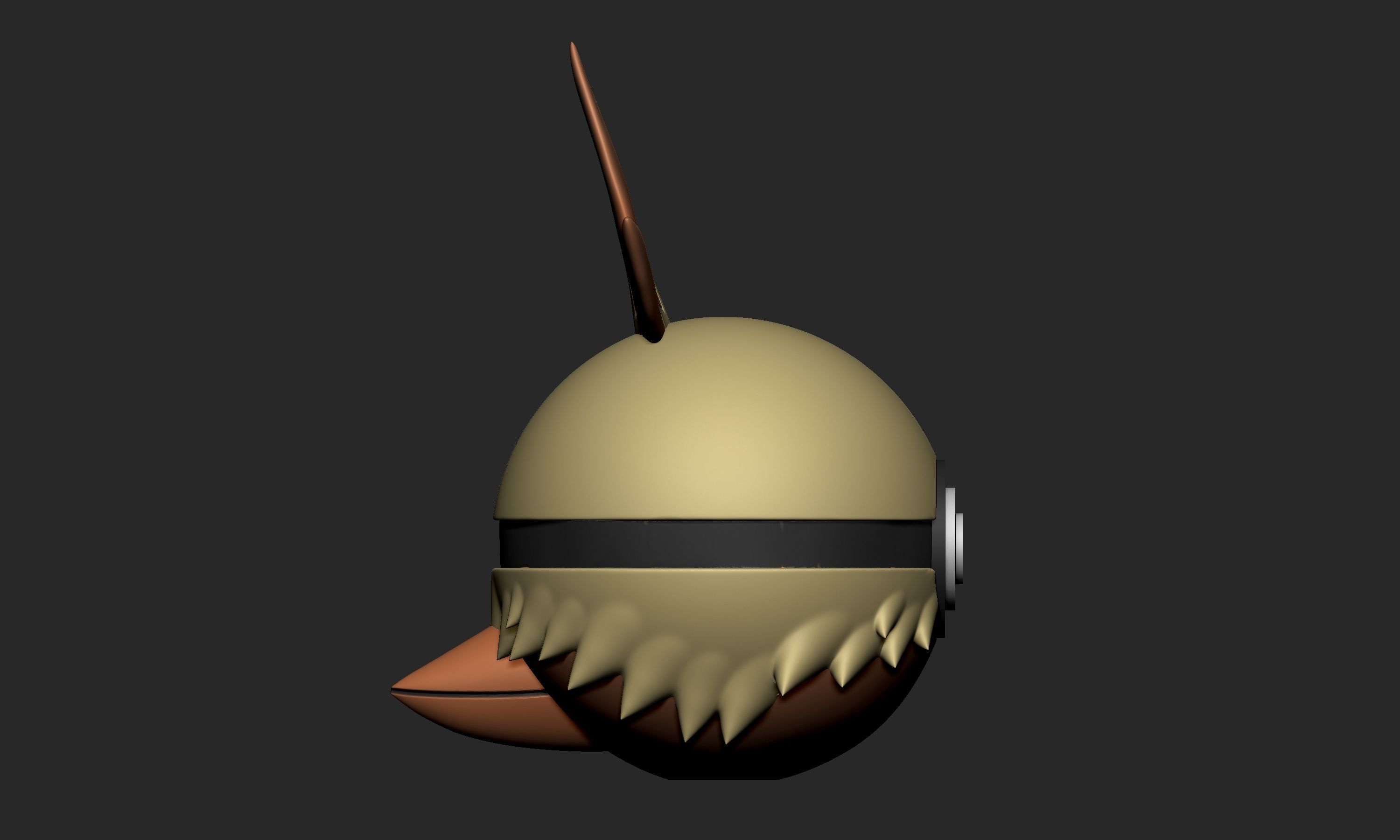 Pokemon Combusken Pokeball  3D print model_7