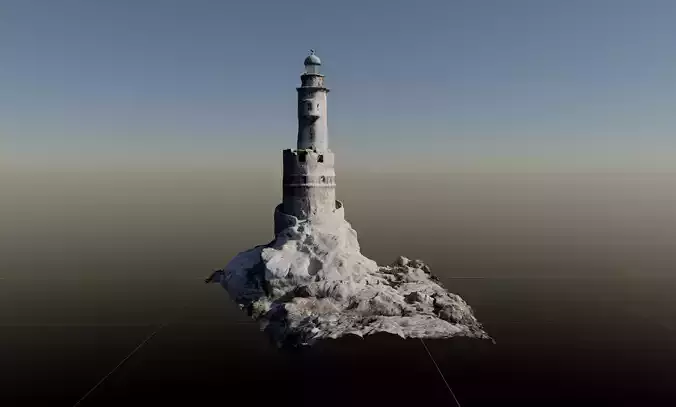 Lighthouse Photoscan 3D model
