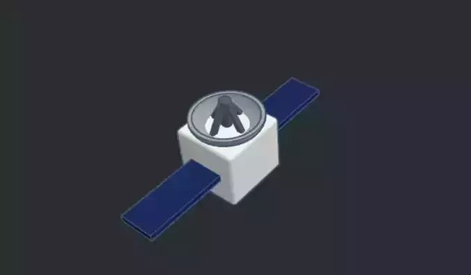 Satellite Model 3D print model