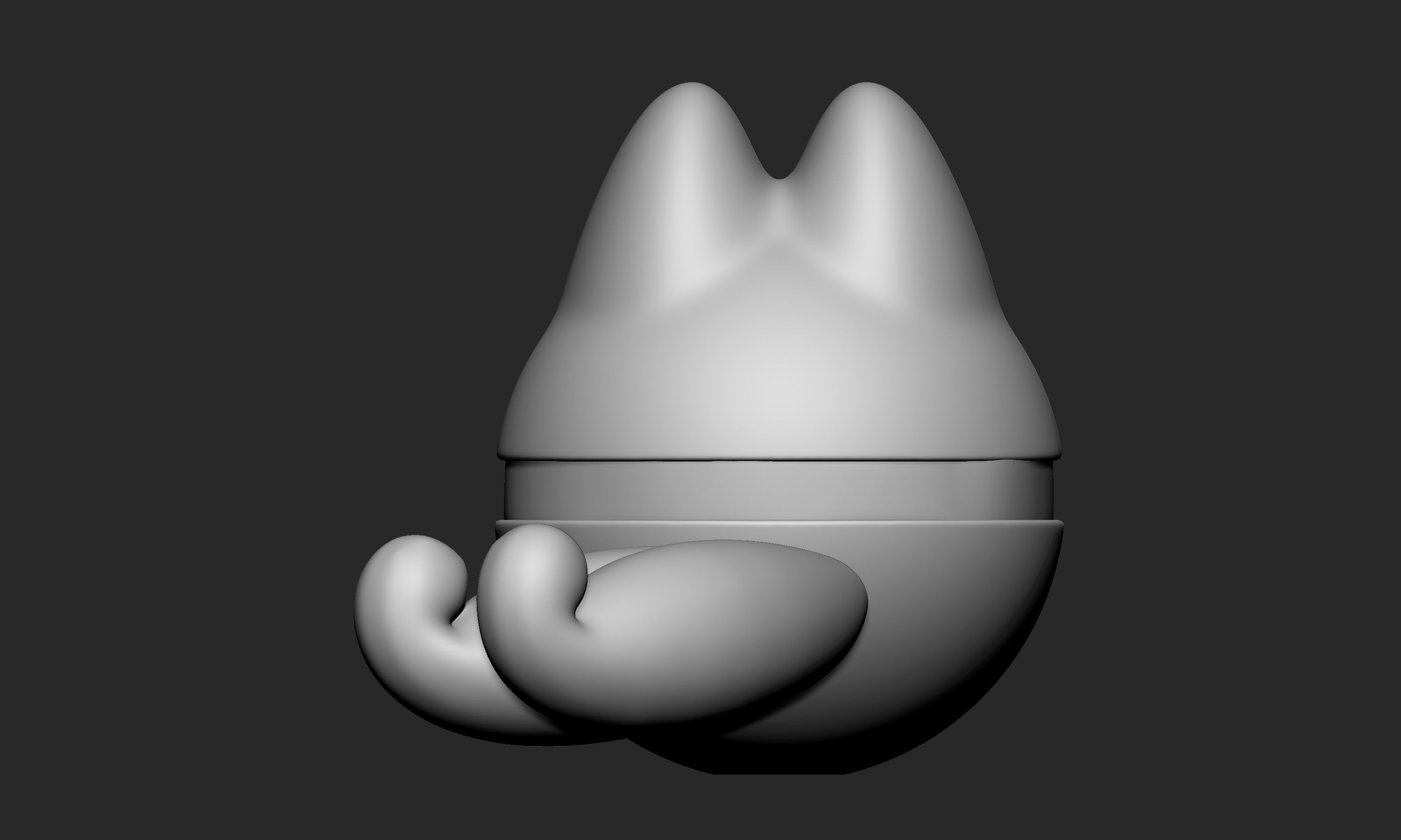 Pokemon Treecko Pokeball 3D print model_6