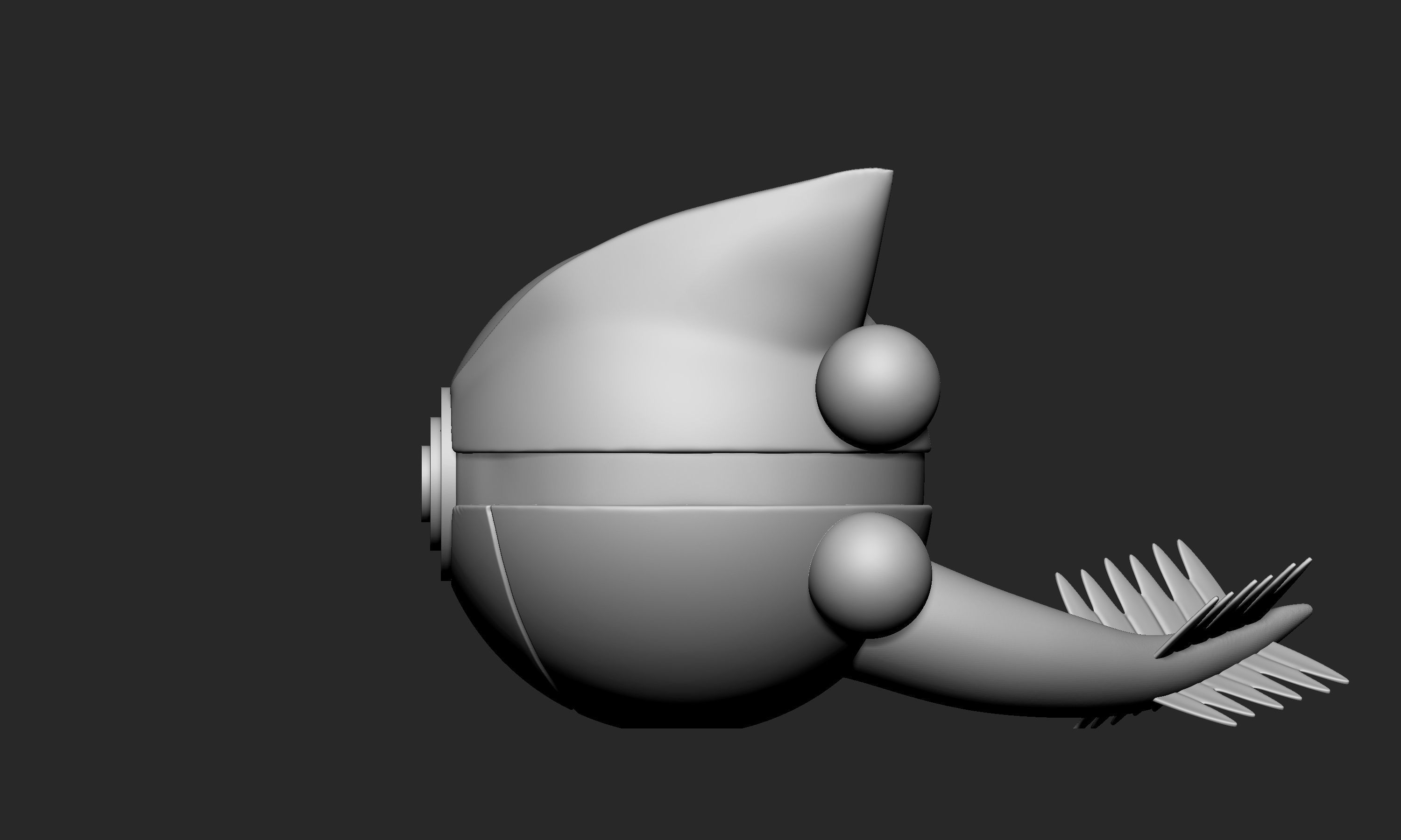 Pokemon Sceptile Pokebal 3D print model_3