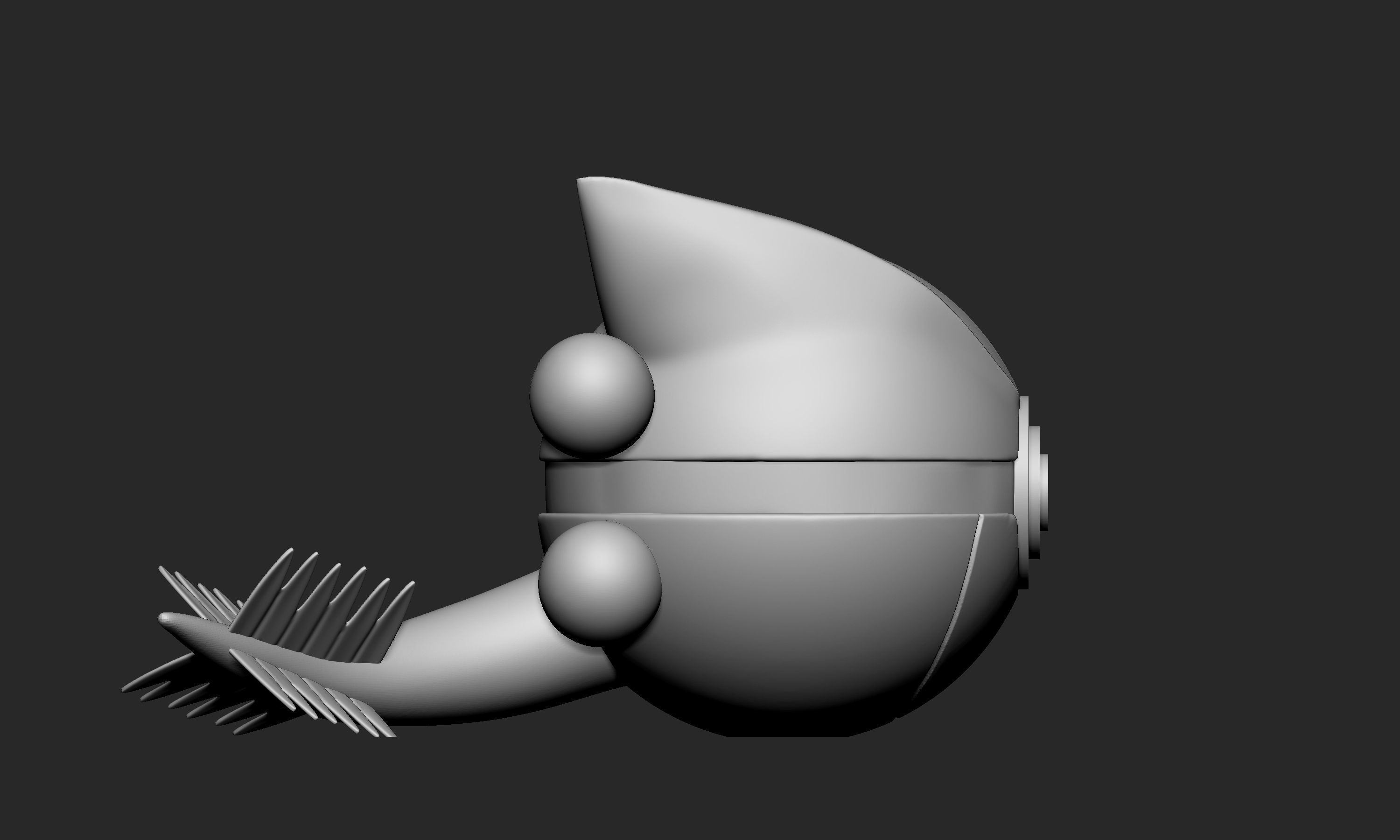 Pokemon Sceptile Pokebal 3D print model_7