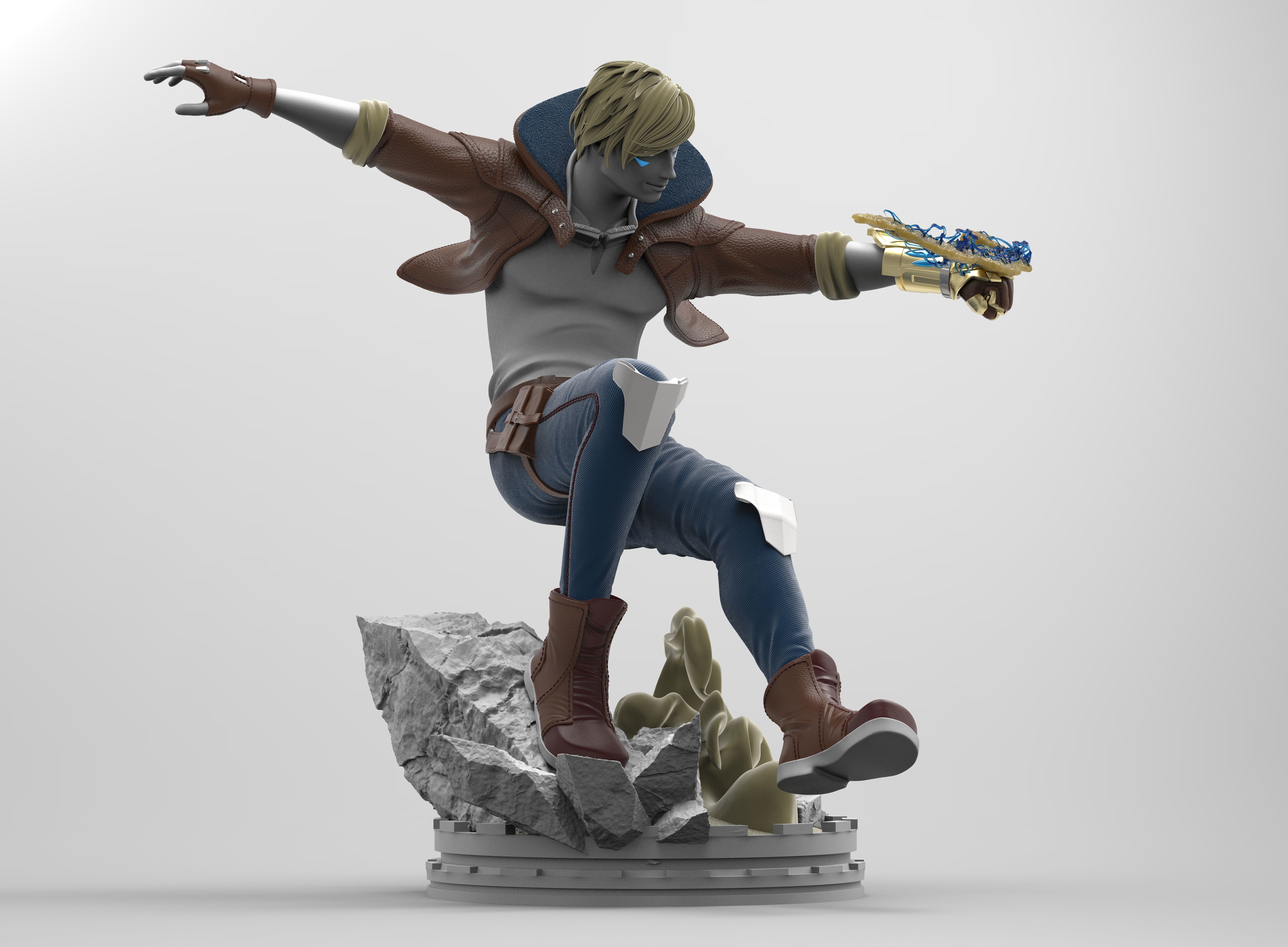 Ezreal - League of legends 3D print model_1