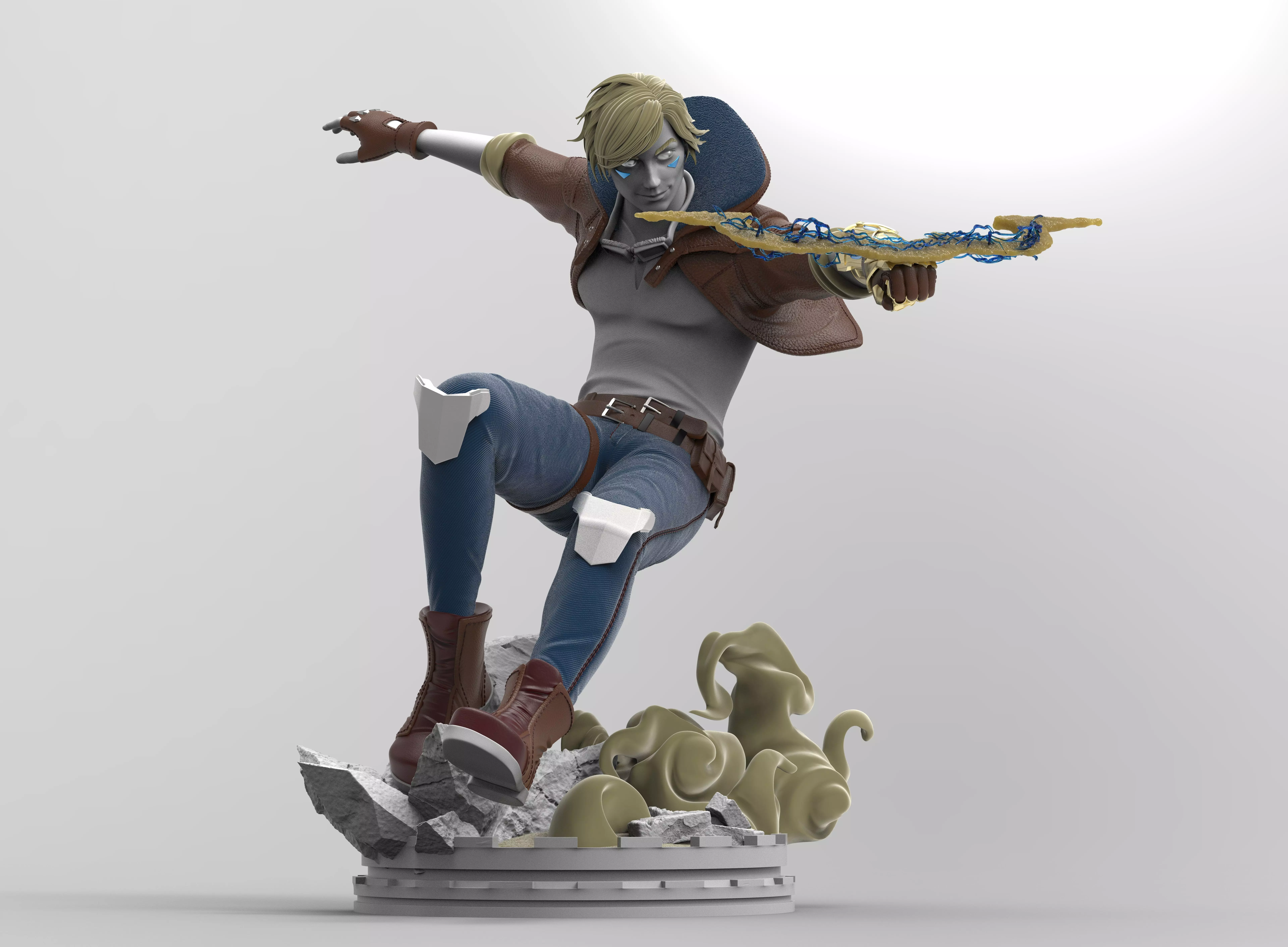Ezreal - League of legends 3D print model_0