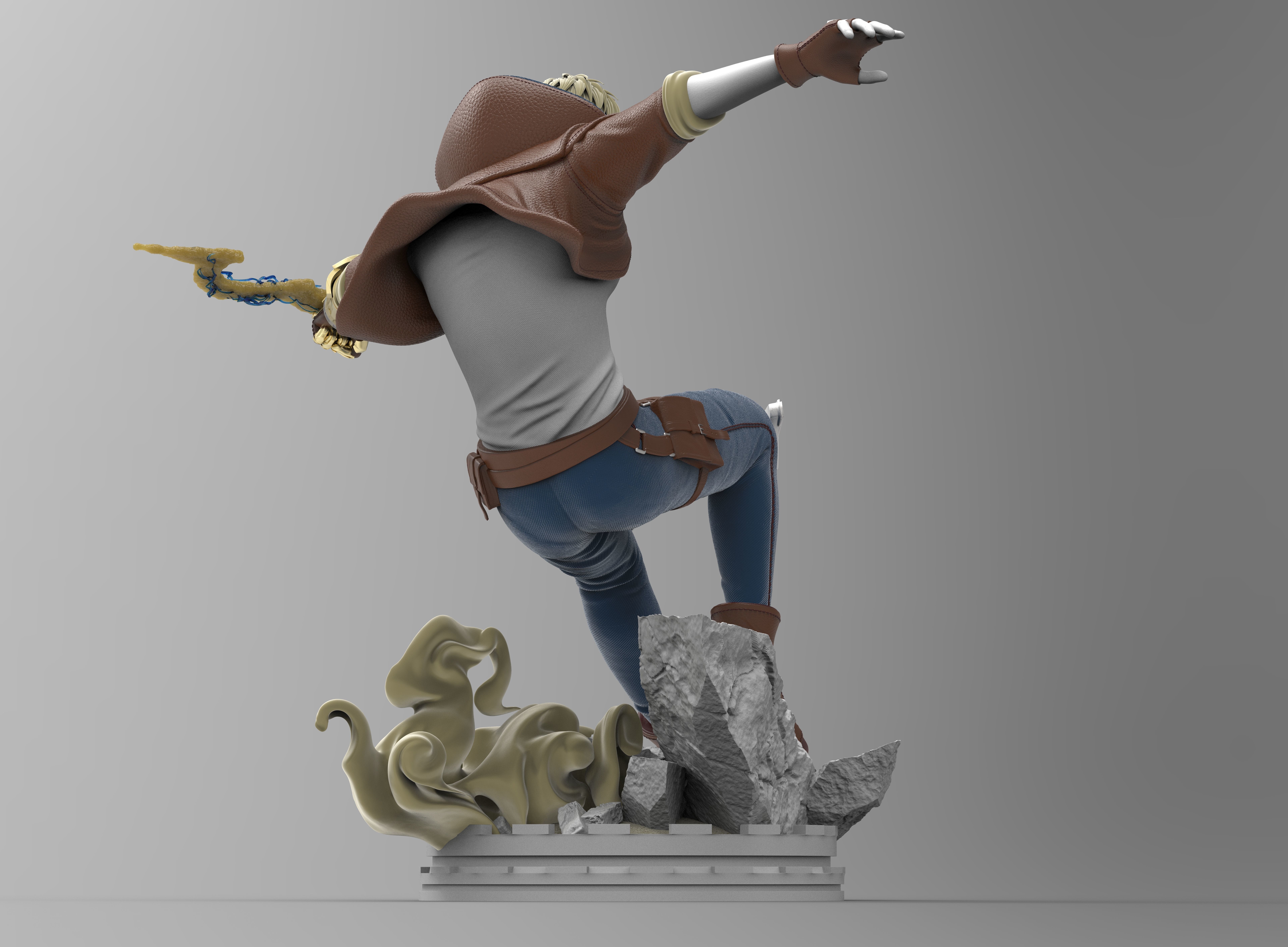 Ezreal - League of legends 3D print model_3