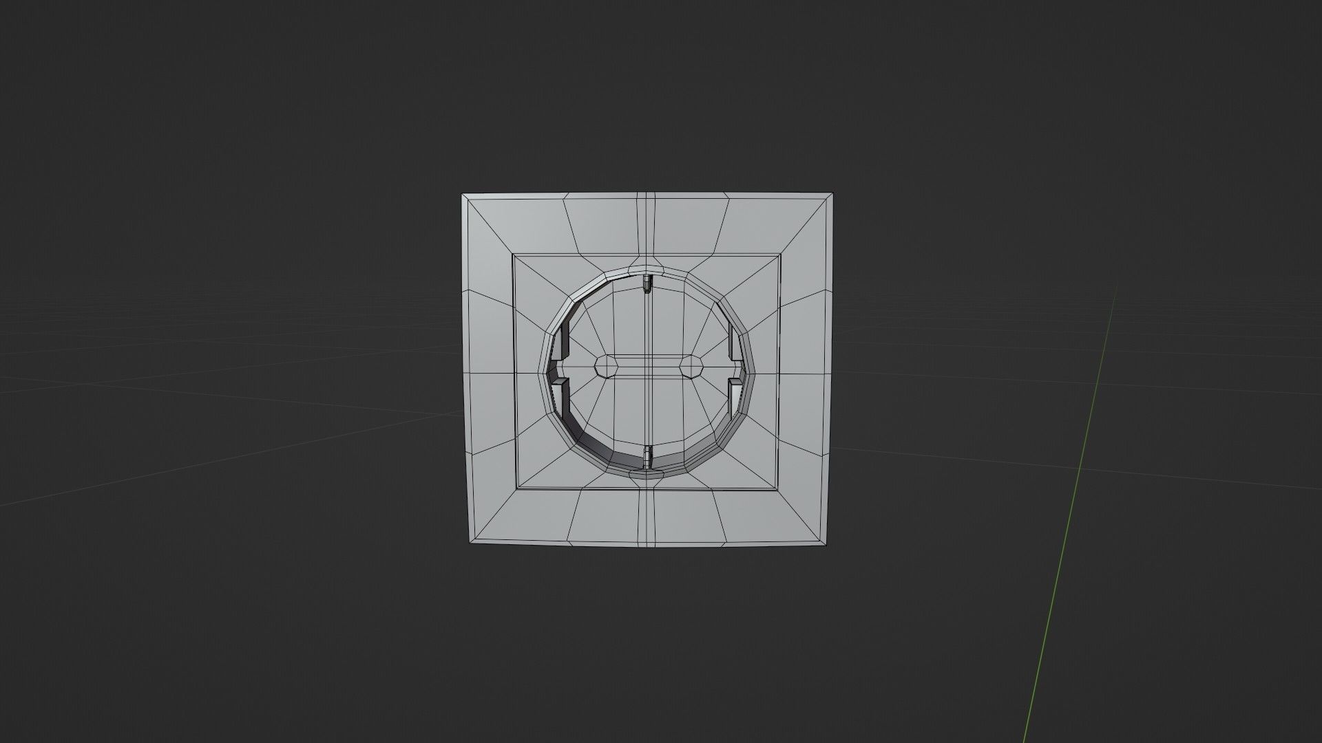 Sockets Low-poly 3D model_4