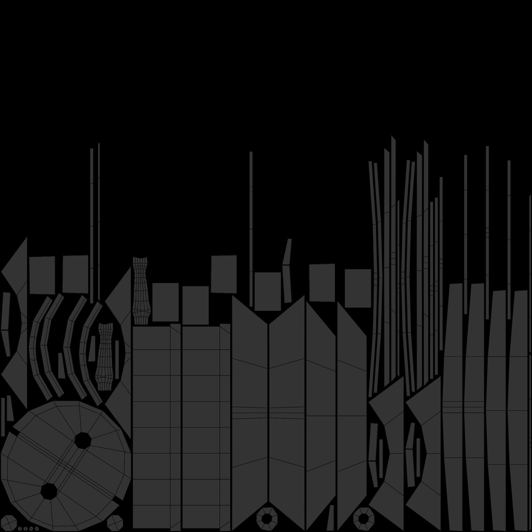 Sockets Low-poly 3D model_8