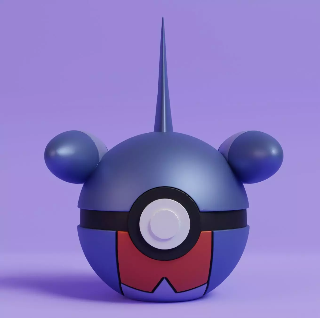 Pokemon Gabite Pokeball  3D print model_0