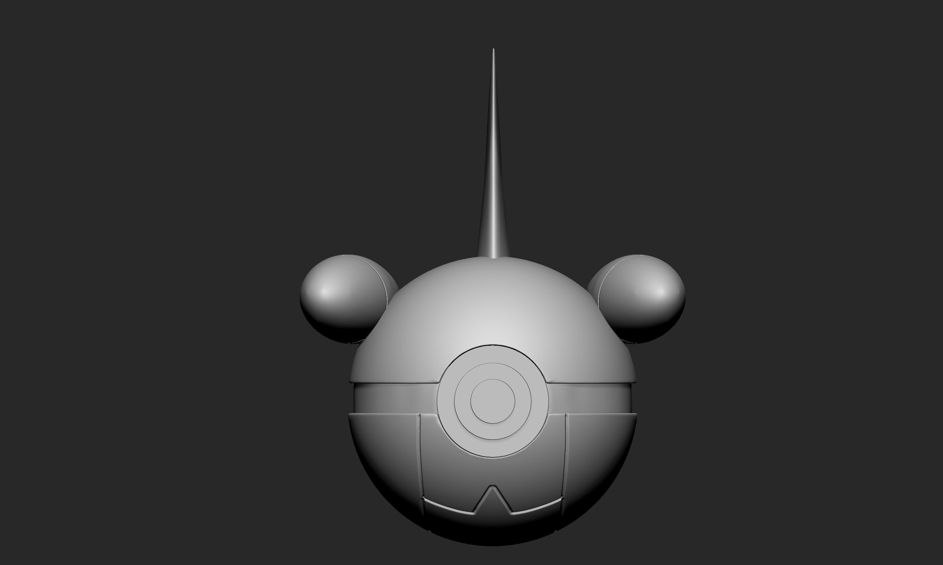 Pokemon Gabite Pokeball  3D print model_2