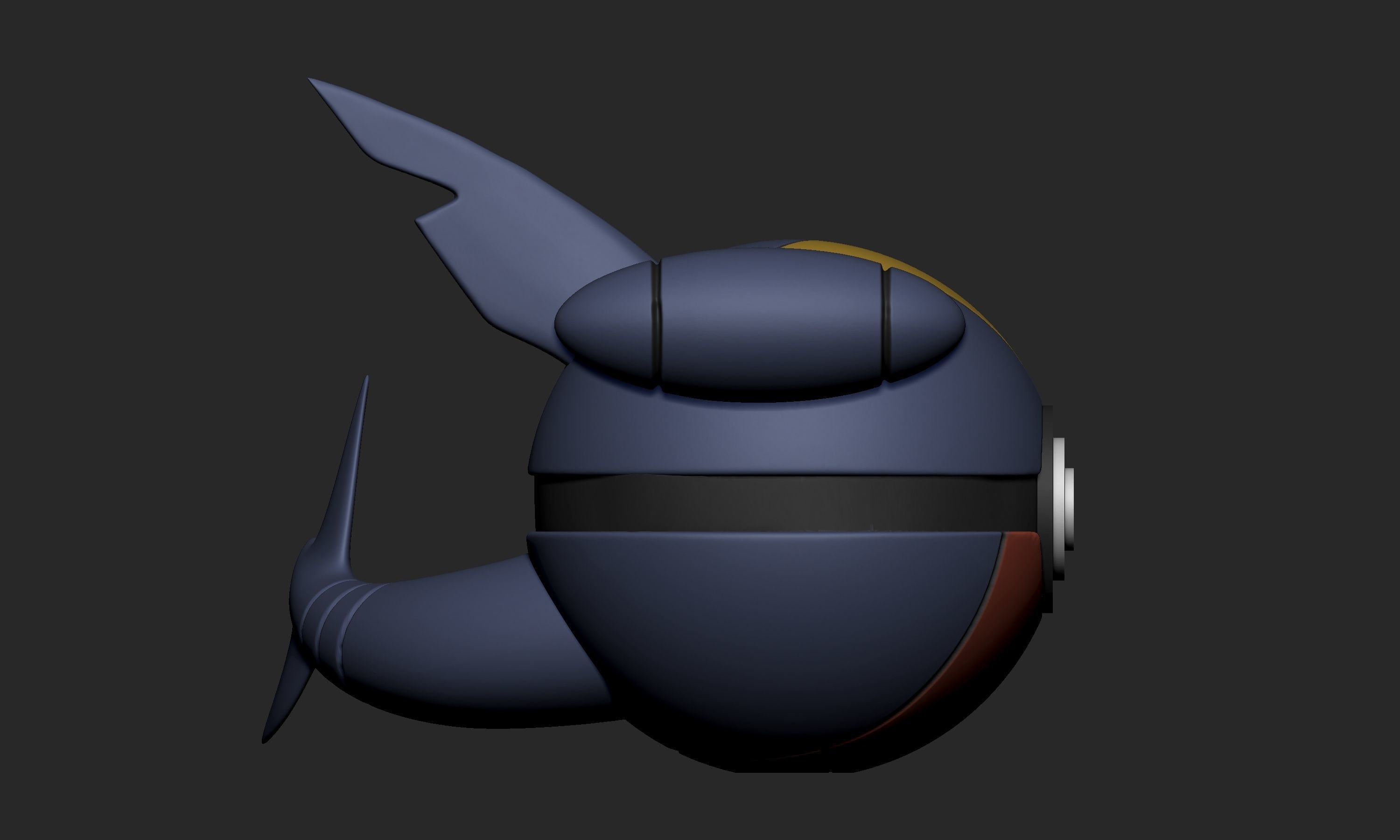 Pokemon Garchomp Pokeball 3D print model_8