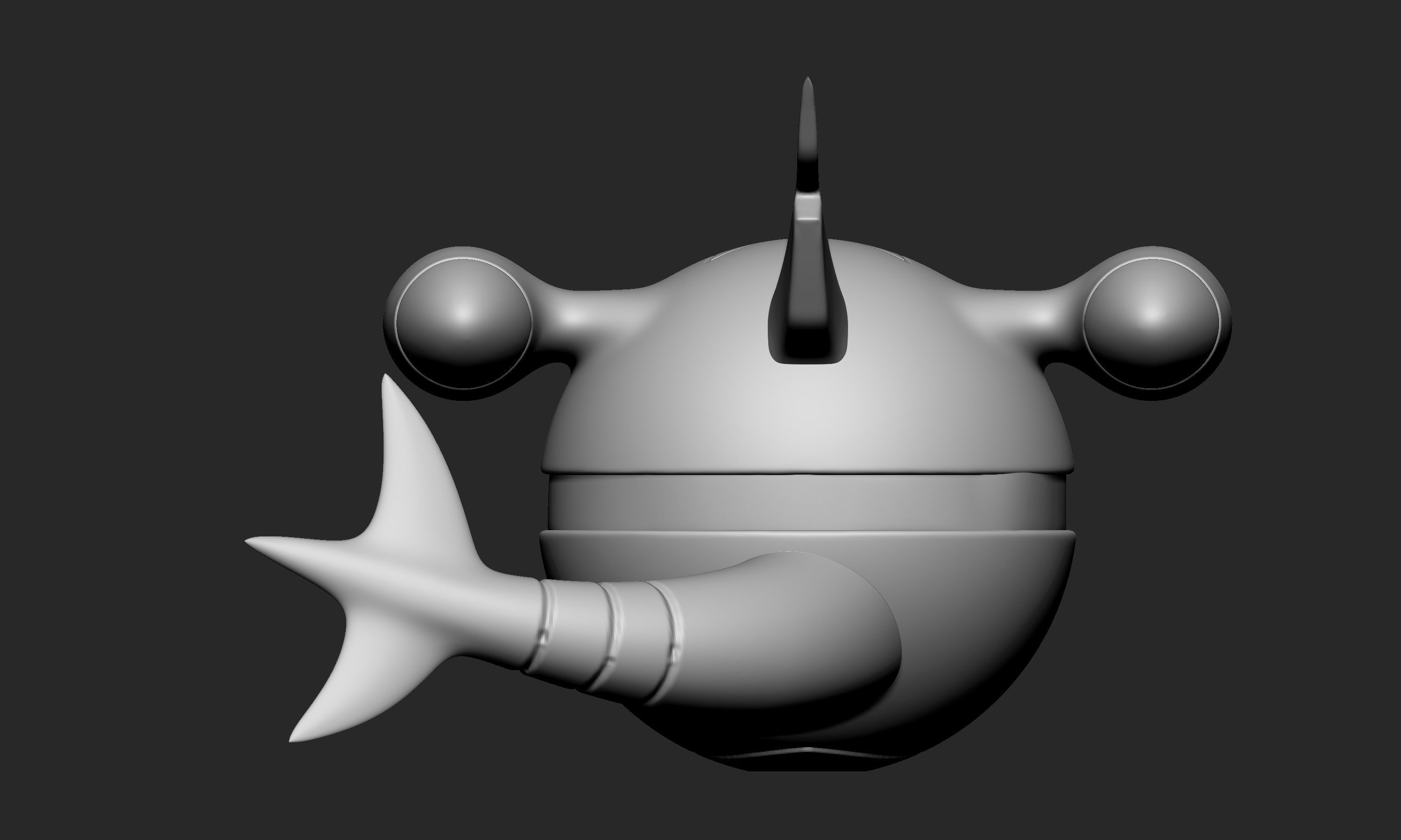 Pokemon Garchomp Pokeball 3D print model_6