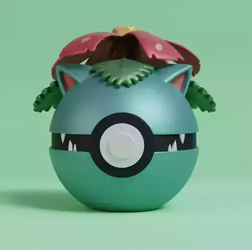 Pokemon Venusaur Pokeball 
