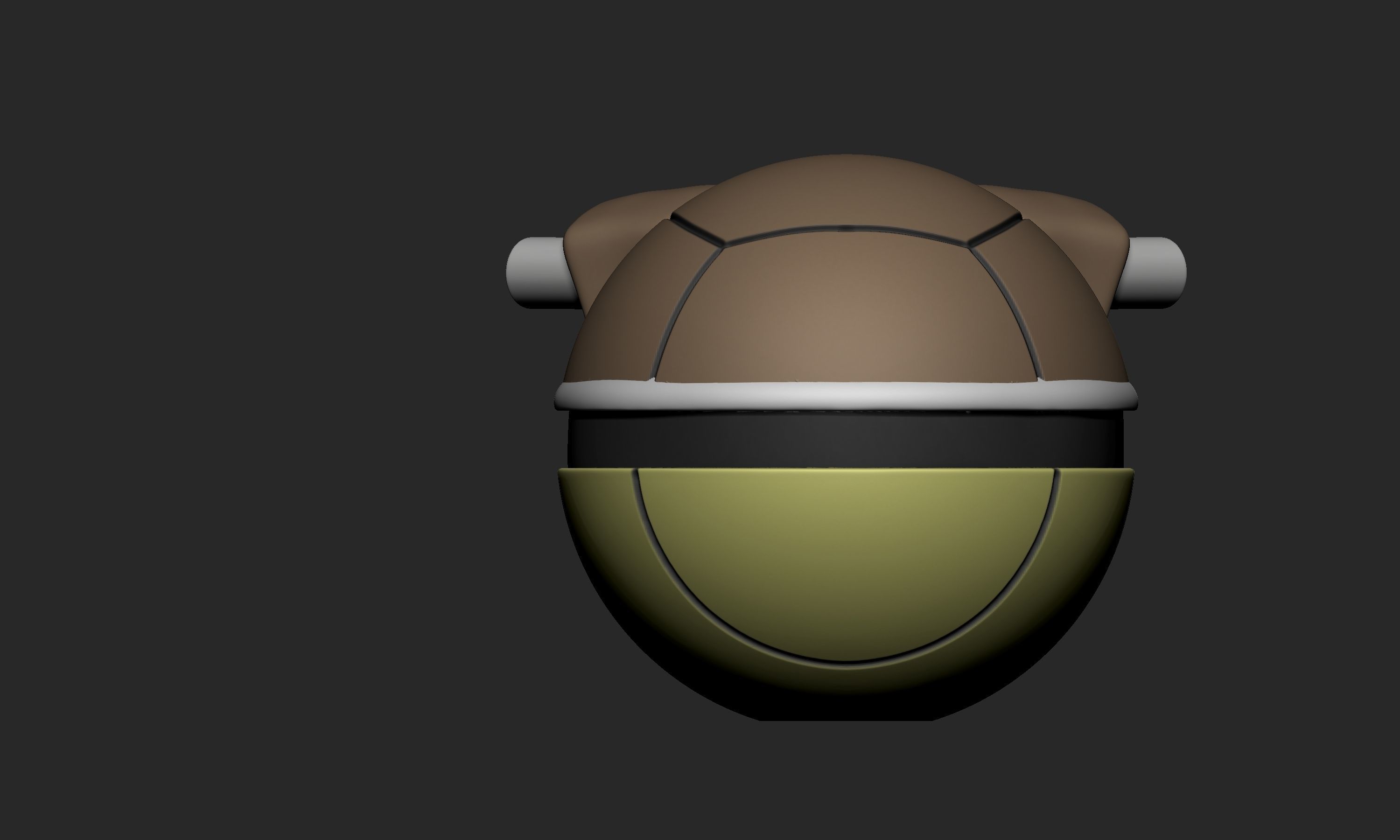 Pokemon Venusaur Charizard Blastoise Pokeball  3D print model_14