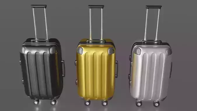 Suitcase Luggage 3D model