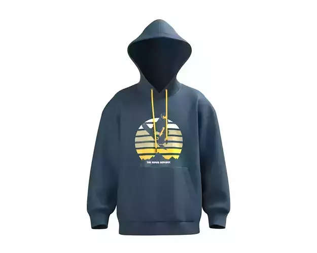 Mens Hoodie-Republic