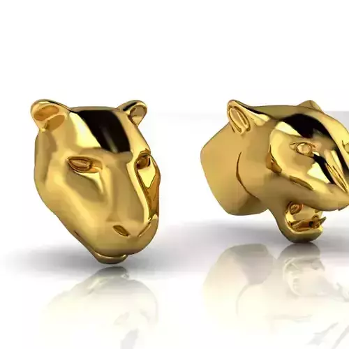Panther Head 3D Model 3D print model