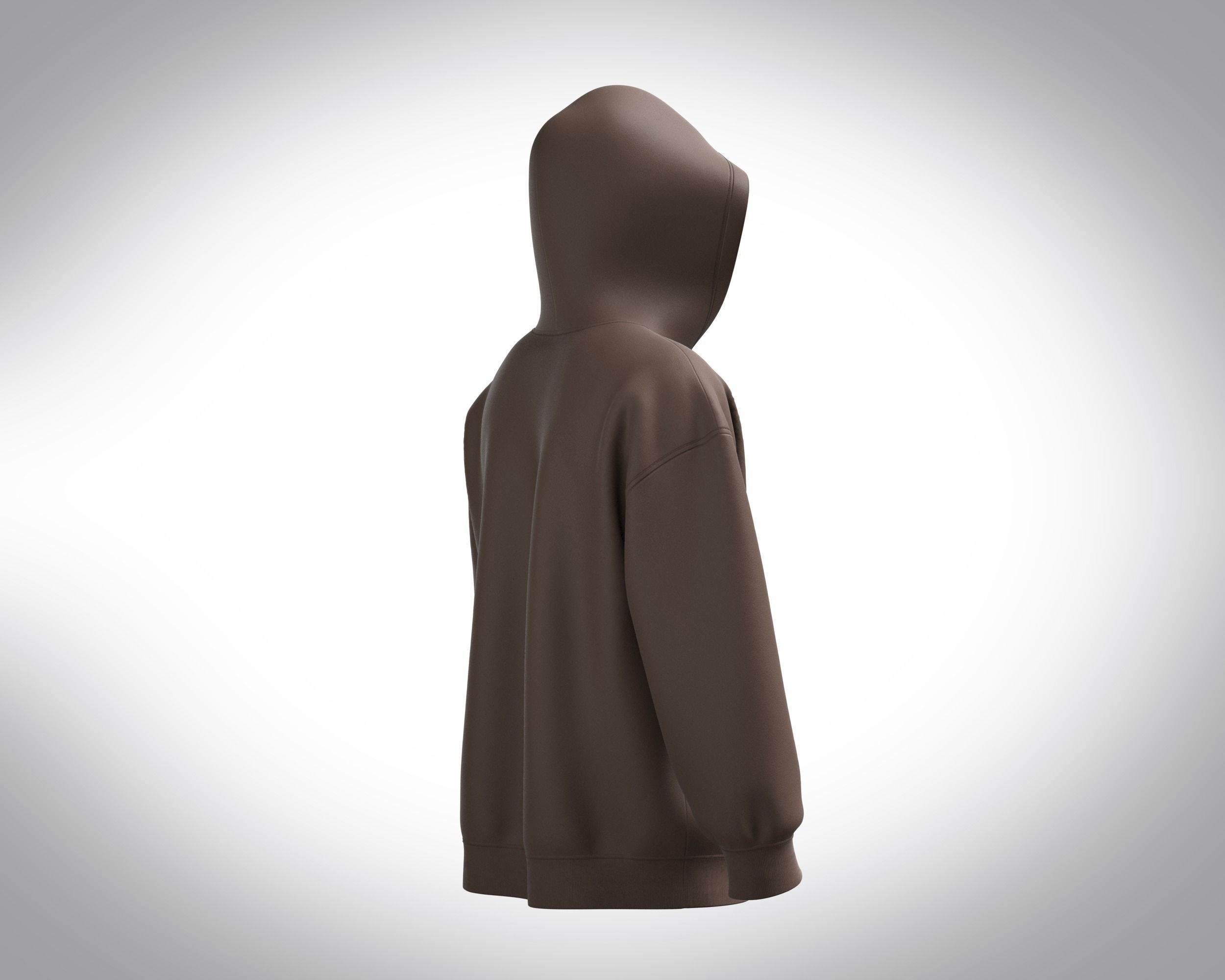 Mens Hoodie-Future Vintage 3D model_2
