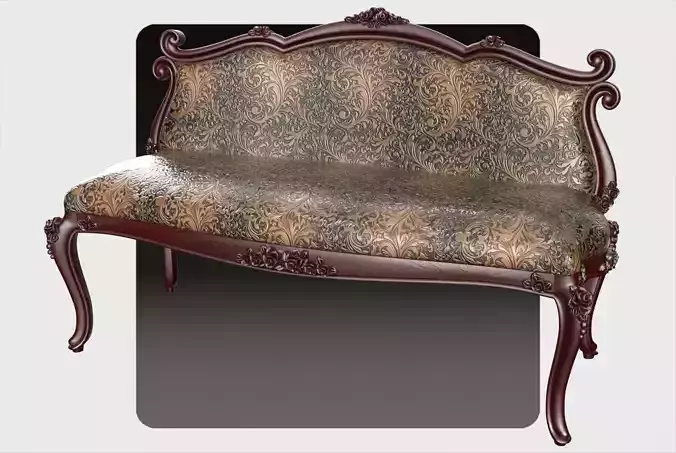 Canape 3d model for cnc 02