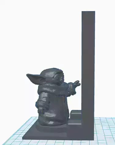 Star Wars Crogu book end