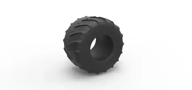 Monster Jam tire 25 Scale 1 to 25