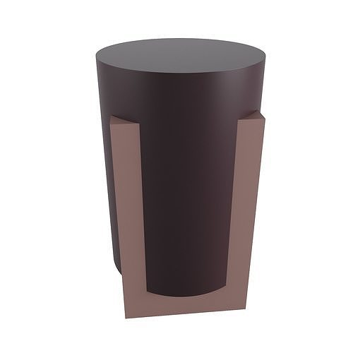 PALAZZO STOOL SIDE TABLE 3D model