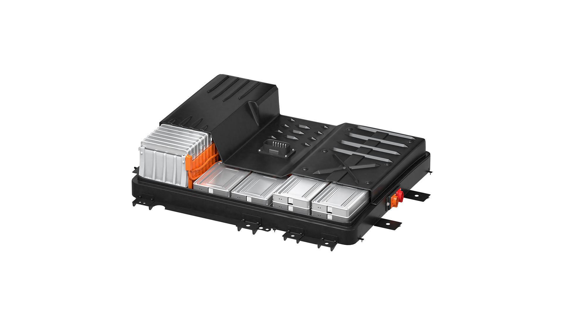 Nissan Leaf battery cell lithium-ion battery 3D model_2