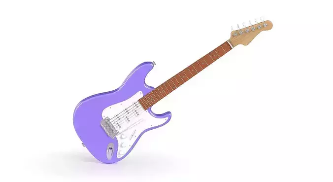 Electric Guitar 3D model
