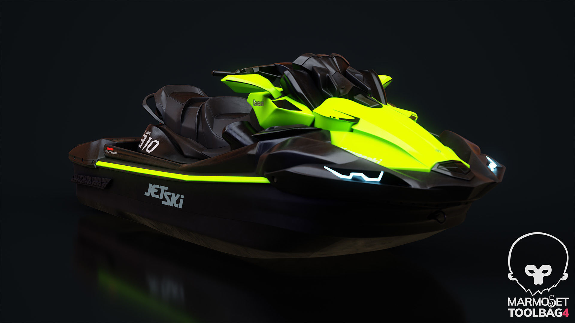 jetski kawasaki ultra 310 lx 3D model_11