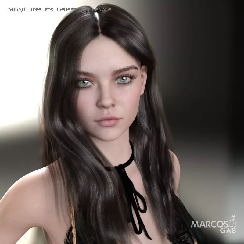 MGAB Hope for Genesis 8-1 Female 3D model