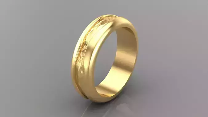 Diamond Man Ring Cad  MR  286