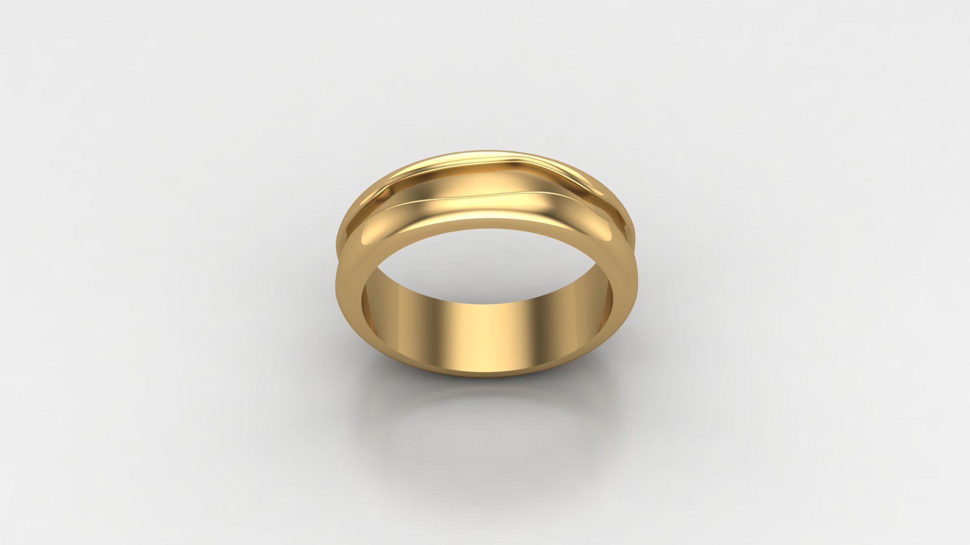 Diamond Man Ring Cad MR 286 3D print model_2