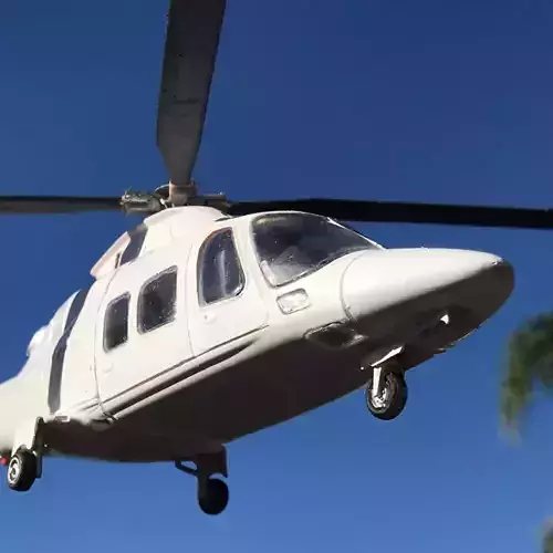 AW109 HELICOPTER SCALE MODEL 1 48  ASSEMBLY KIT