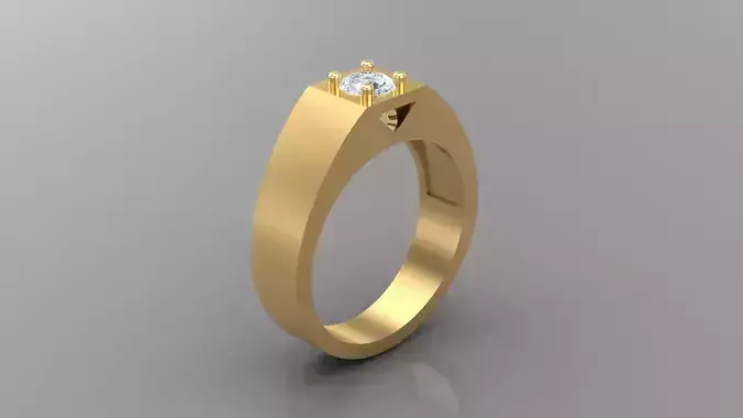 Diamond Man Ring Cad  MR  279