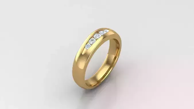 Diamond Man Ring Cad  MR  272