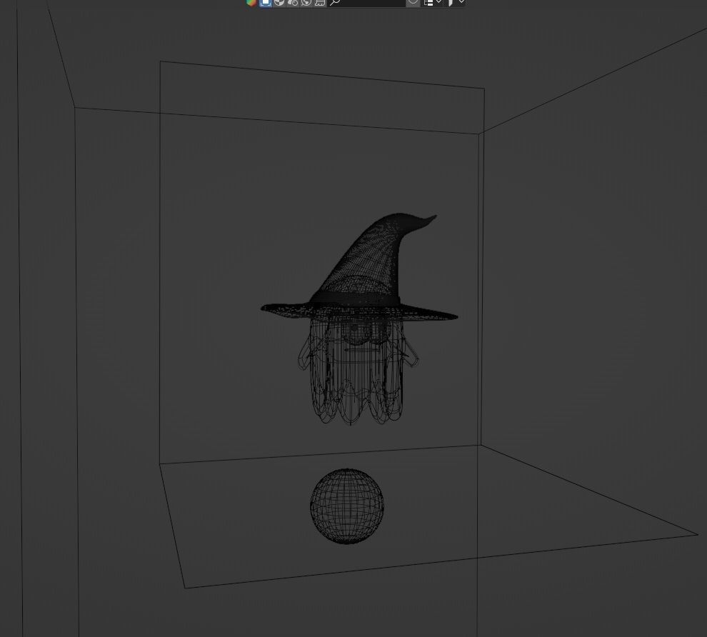 Ghost Low-poly 3D model_9