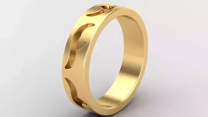 Diamond Man Ring Cad  MR  258