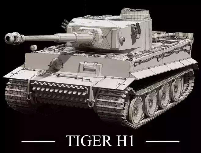 Tiger H1 - Base Mesh