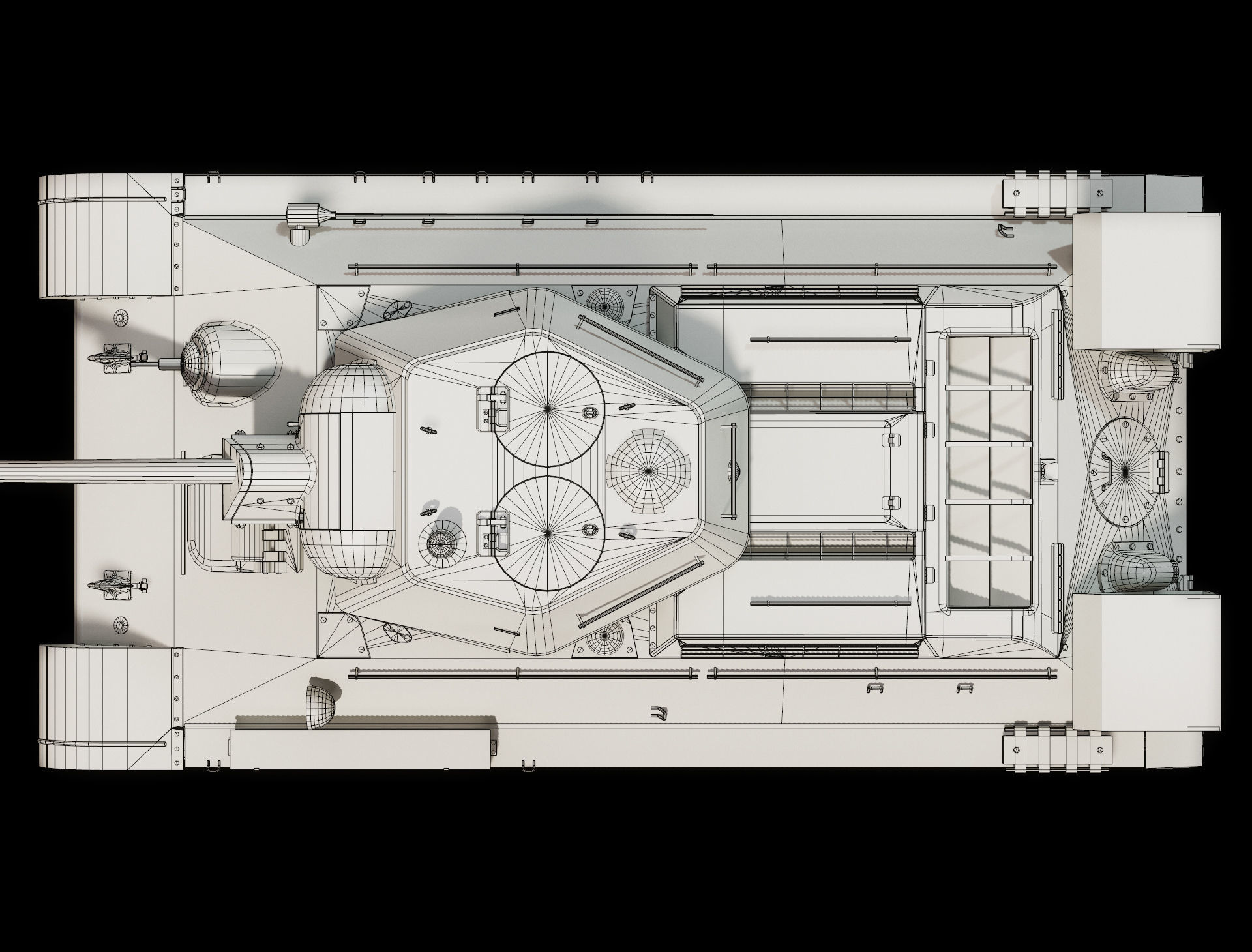 T-34-76 Model 1942 - Base Mesh 3D model_2