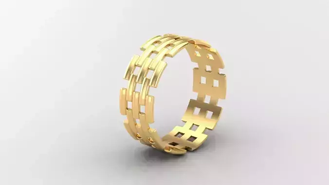 Diamond Man Ring Cad  MR  231