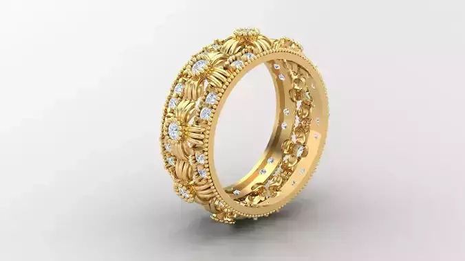 Diamond Man Ring Cad  MR  230