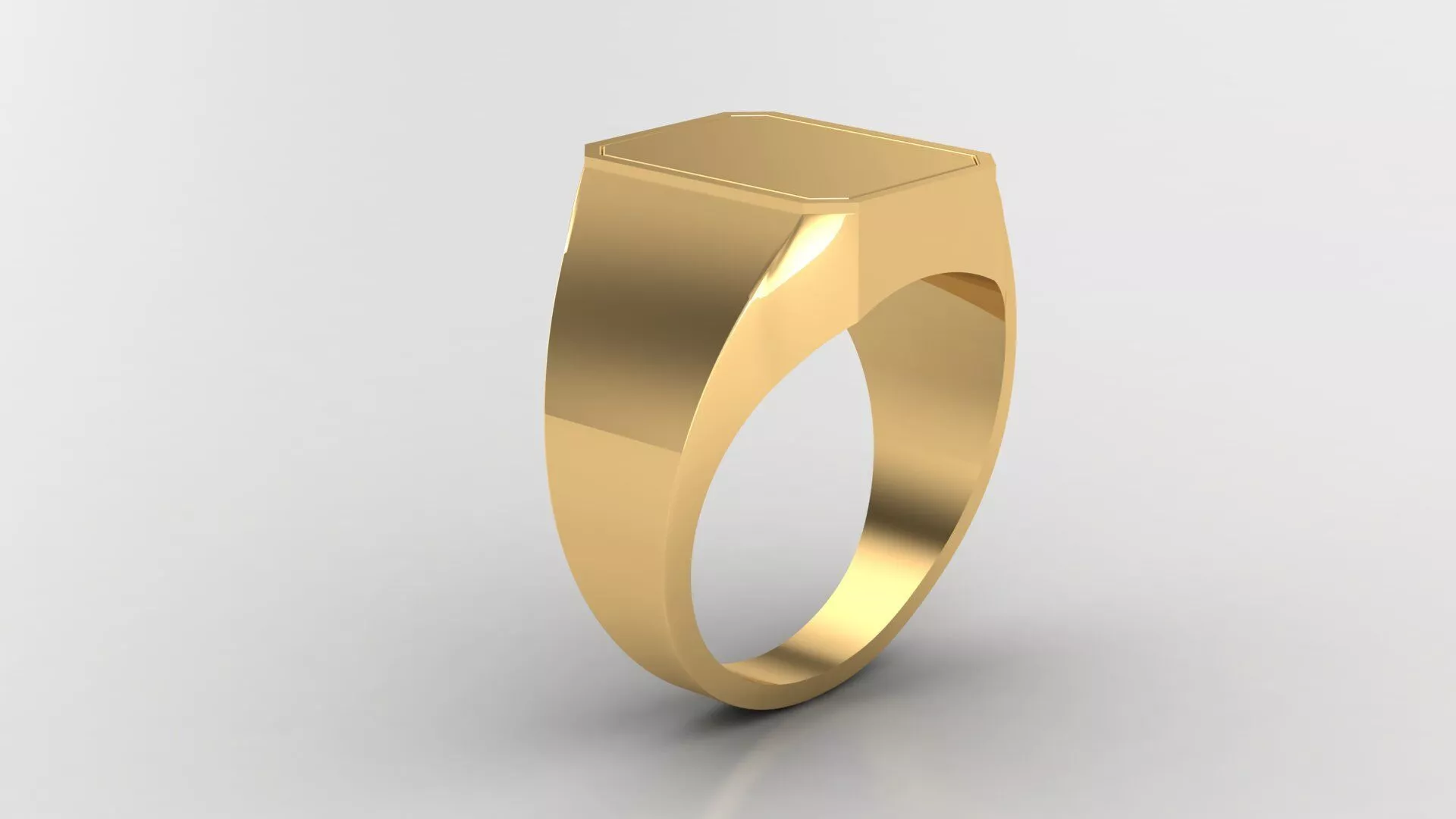 Diamond Man Ring Cad MR 206 3D print model