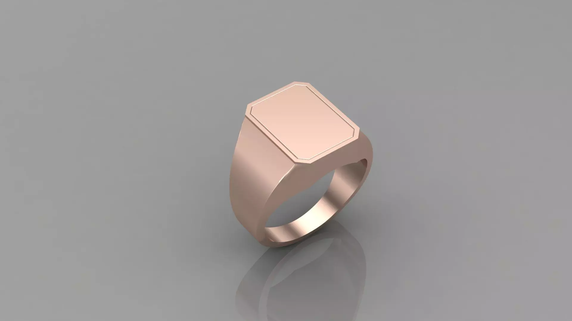 Diamond Man Ring Cad MR 206 3D print model