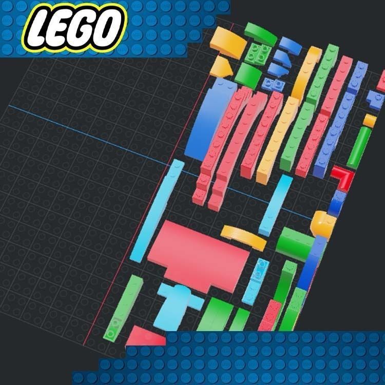 Lego - Bricks Bow 3D print model_4