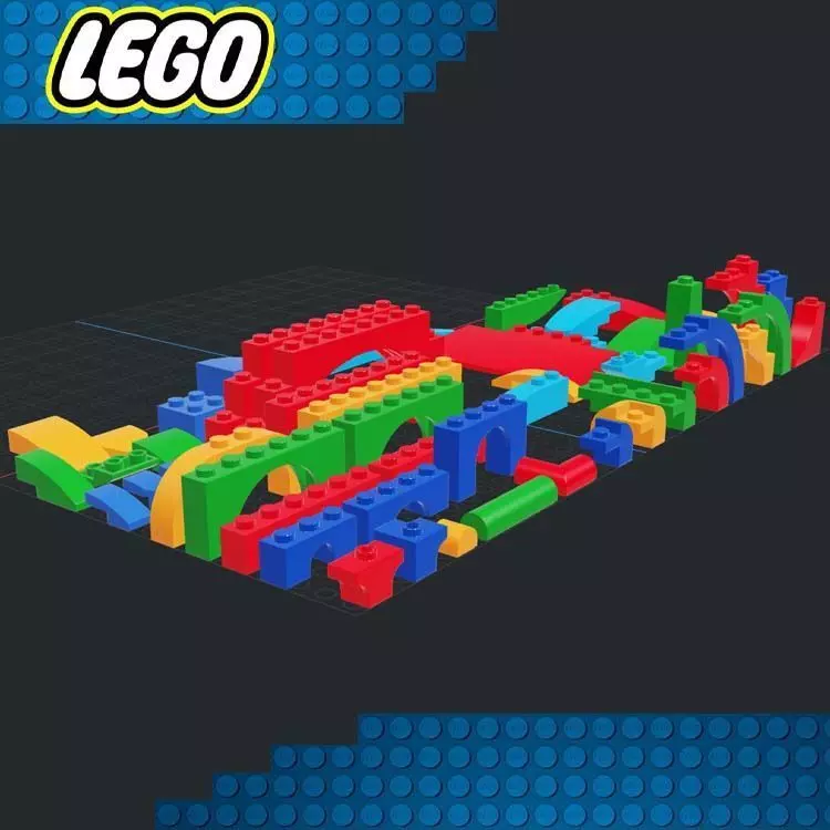 Lego - Bricks Bow 3D print model_0