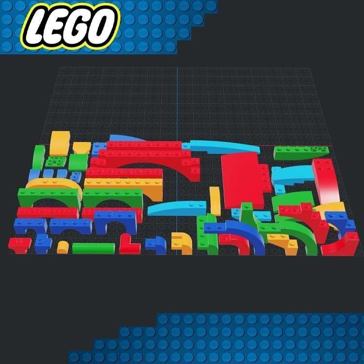 Lego - Bricks Bow 3D print model_2