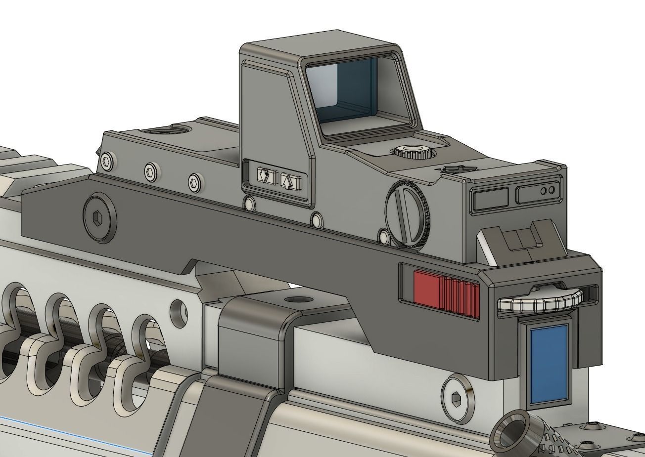 Bandit DMR Cosplay Prop 3D print model_8