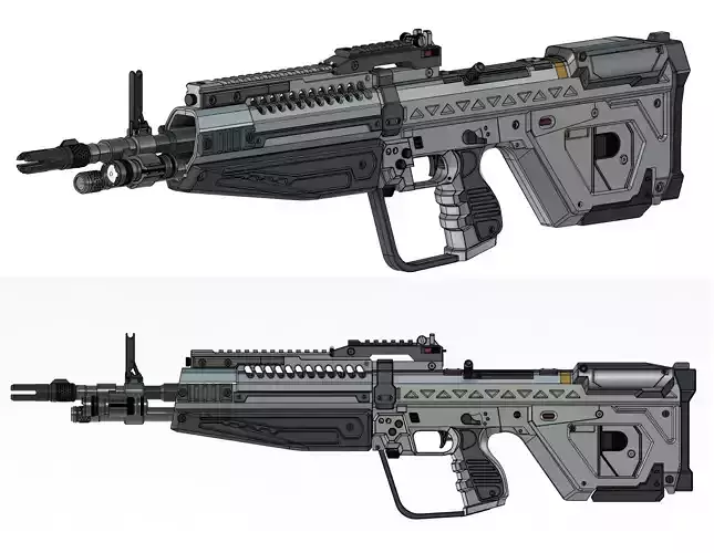 Bandit DMR Cosplay Prop 3D print model